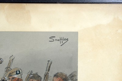 Lot 231 - "Snaffles" Charles Johnson Payne - The Bonnie Blue Bonnets frae ower the Border | lithograph