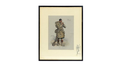 Lot 1014 - "Snaffles" Charles Johnson Payne - Jock | hand-tinted lithograph