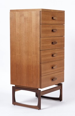 Lot 46 - G Plan - Quadrille: A retro teak upright chest of drawers