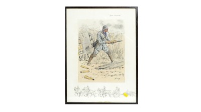 Lot 1019 - "Snaffles" Charles Johnson Payne - Bon Voyage | hand-tinted lithograph