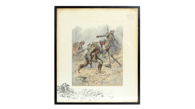 Lot 1020 - "Snaffles" Charles Johnson Payne - Vimy | hand-tinted lithograph