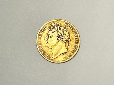 Lot 94 - A George III gold half sovereign, 1825