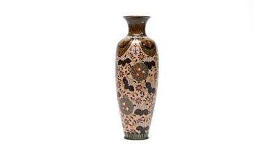 Lot 873 - Japanese cloisonne vase
