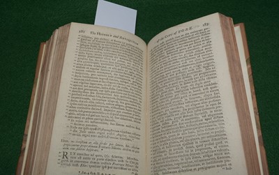 Lot 349 - A three volume History of York, 1785