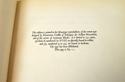 Lot 1007 - The Letters of Abelard and Heloise, and the etchings of D.Y. Cameron
