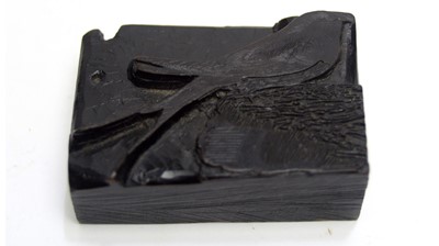 Lot 1025 - Thomas Bewick - An original wooden printing block depicting a swallow