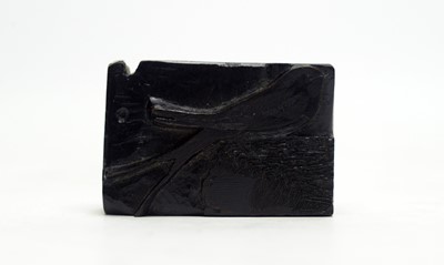 Lot 1025 - Thomas Bewick - An original wooden printing block depicting a swallow