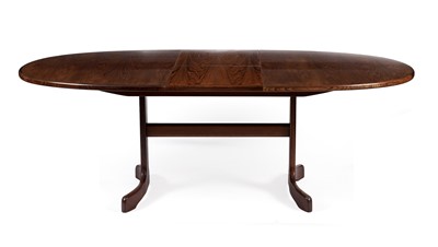Lot 48 - Victor B Wilkins for G Plan - Fresco: A retro teak extending dining table and six chairs