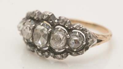Lot 796 - An early 19th Century diamond ring