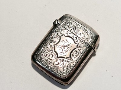 Lot 194 - A collection of silver vesta cases