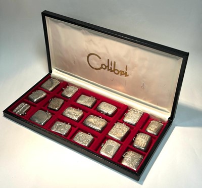 Lot 195 - A collection of silver vesta cases