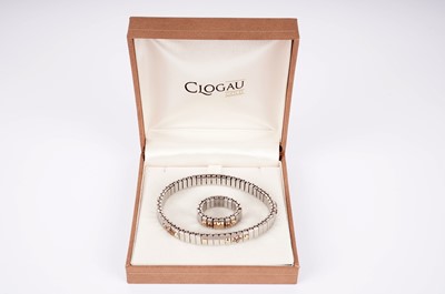Lot 188 - A ring and bracelet, by Clogau