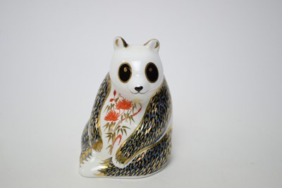 Lot 399 - A collection of Royal Crown Derby ceramic animal paperweights