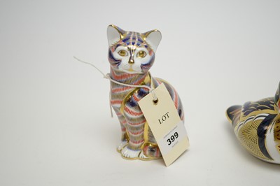 Lot 399 - A collection of Royal Crown Derby ceramic animal paperweights