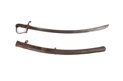Lot 864 - A British 1796 Light Cavalry Officer's sword and scabbard