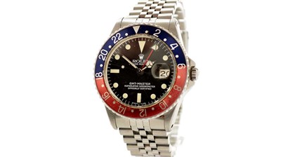 Lot 589 - Rolex Oyster Perpetual GMT-Master Superlative Chronometer