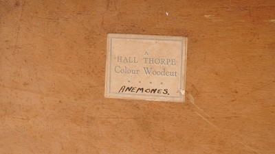 Lot 531 - John Hall Thorpe - Anemones | woodcut