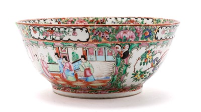 Lot 765 - Canton famille rose punch bowl