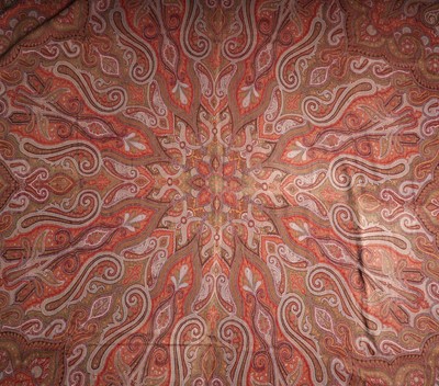 Lot 723 - A Victorian paisley shawl