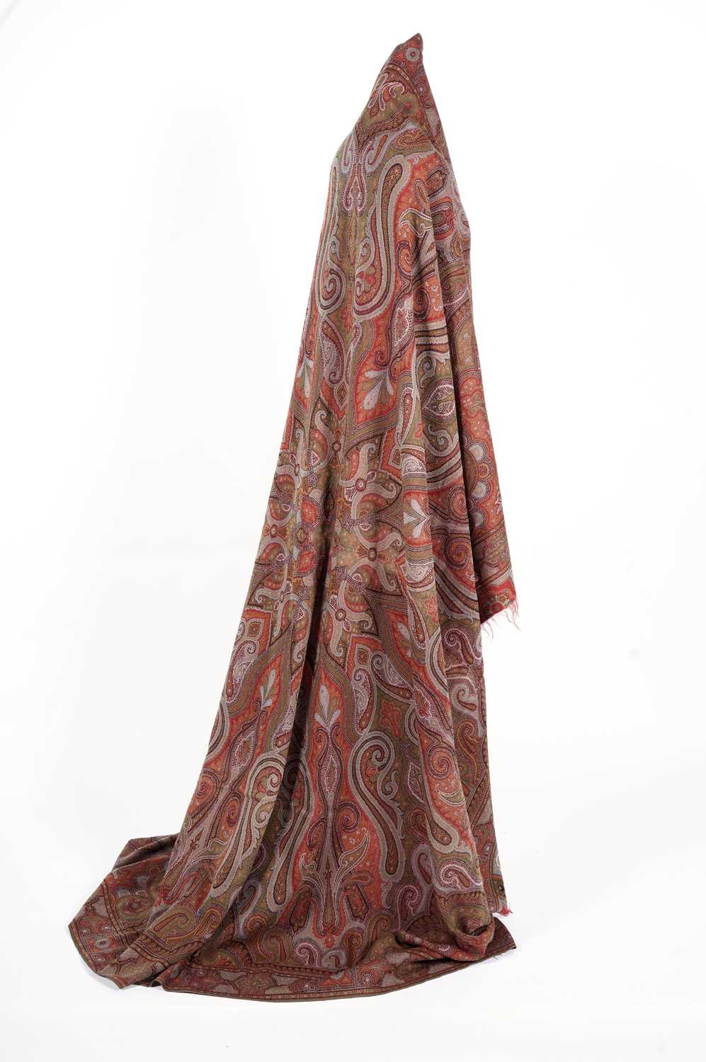 Lot 723 - A Victorian paisley shawl