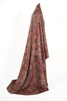 Lot 723 - A Victorian paisley shawl