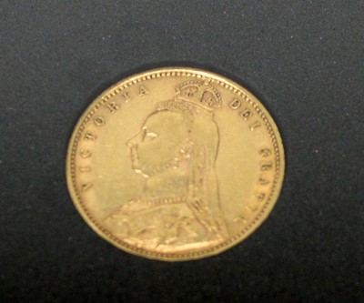 Lot 265 - A Queen Victoria gold half sovereign, 1892