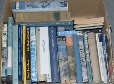 Lot 977 - A collection of books relating to Mount Everest