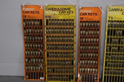 Lot 752 - Key display stands