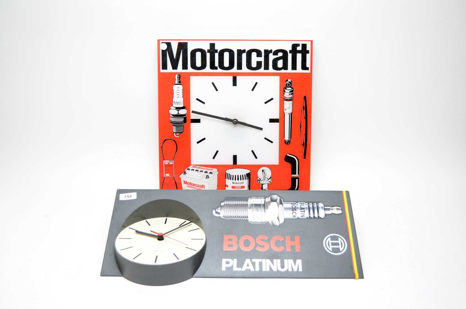 Lot 754 - Bosch and Motorcraft clocks