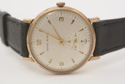 Lot 180 - An Omega Seamaster; a gold cased wristwatch and another