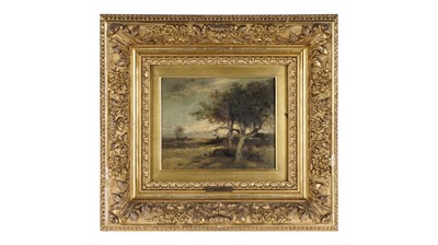 Lot 149 - Attributed to Jules Louis Dupré - Stormy Skies over a Rural Landscape | oil