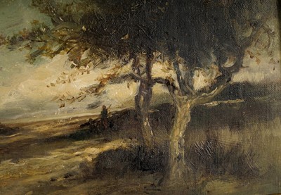 Lot 149 - Attributed to Jules Louis Dupré - Stormy Skies over a Rural Landscape | oil