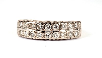 Lot 1183 - A diamond ring