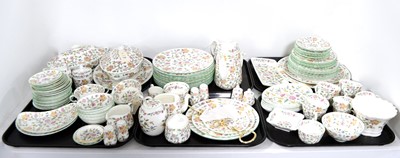 Lot 198 - Minton pattern dinner, tea and coffee service