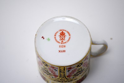 Lot 307 - A set of eight Royal Crown Derby cups and saucers