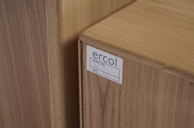 Lot 56 - Ercol: A late 20th Century beech and elm bedroom suite