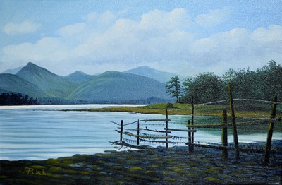 Lot 346 - Robert Ritchie - Peaceful Lake District | acrylic