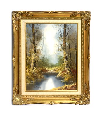 Lot 1102 - W. Horner - Autumnal Landscape View | acrylic