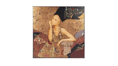 Lot 210 - KAMU / Sergey and Olga Kamennoy - Medieval Dreamer | oil and metallic paint