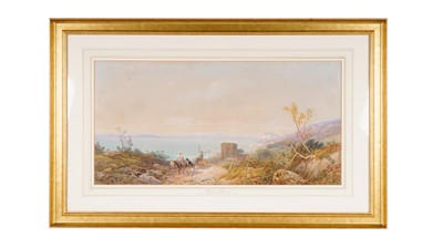 Lot 25 - Thomas Miles Richardson Jnr - Straits of Messina | watercolour