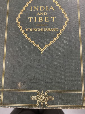 Lot 869 - A collection of books primarily by Geoffrey Winthrop Young and Sir Francis Younghusband