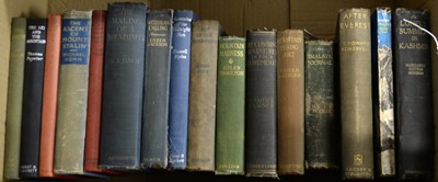 Lot 867 - A selection of books relating to mountaineering