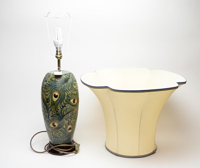 Lot 352 - A Moorcroft lamp