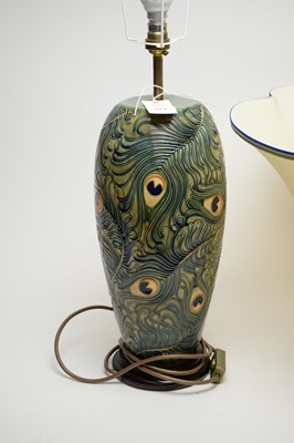 Lot 352 - A Moorcroft lamp