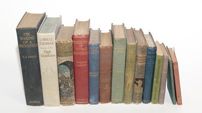 Lot 813 - A collection of hardback books relating to mountaineering
