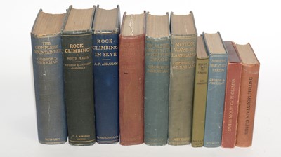 Lot 830 - A collection of books by the Abraham brothers