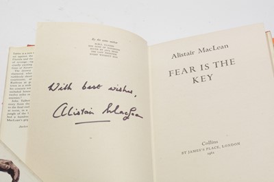 Lot 850 - A collection of signed Alistair MacLean works