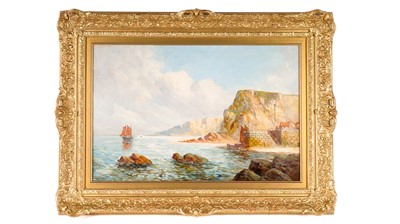 Lot 130 - Francis E. Jamieson - Harbour Scene | oil