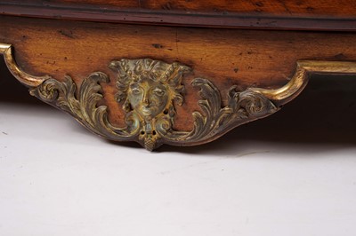 Lot 976 - A French Louis XV revival serpentine commode