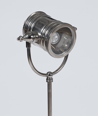 Lot 88 - Fancy: A modern chrome spotlight lamp